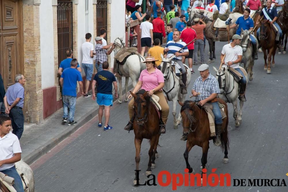 Último encierro en las Fiestas de Moratalla