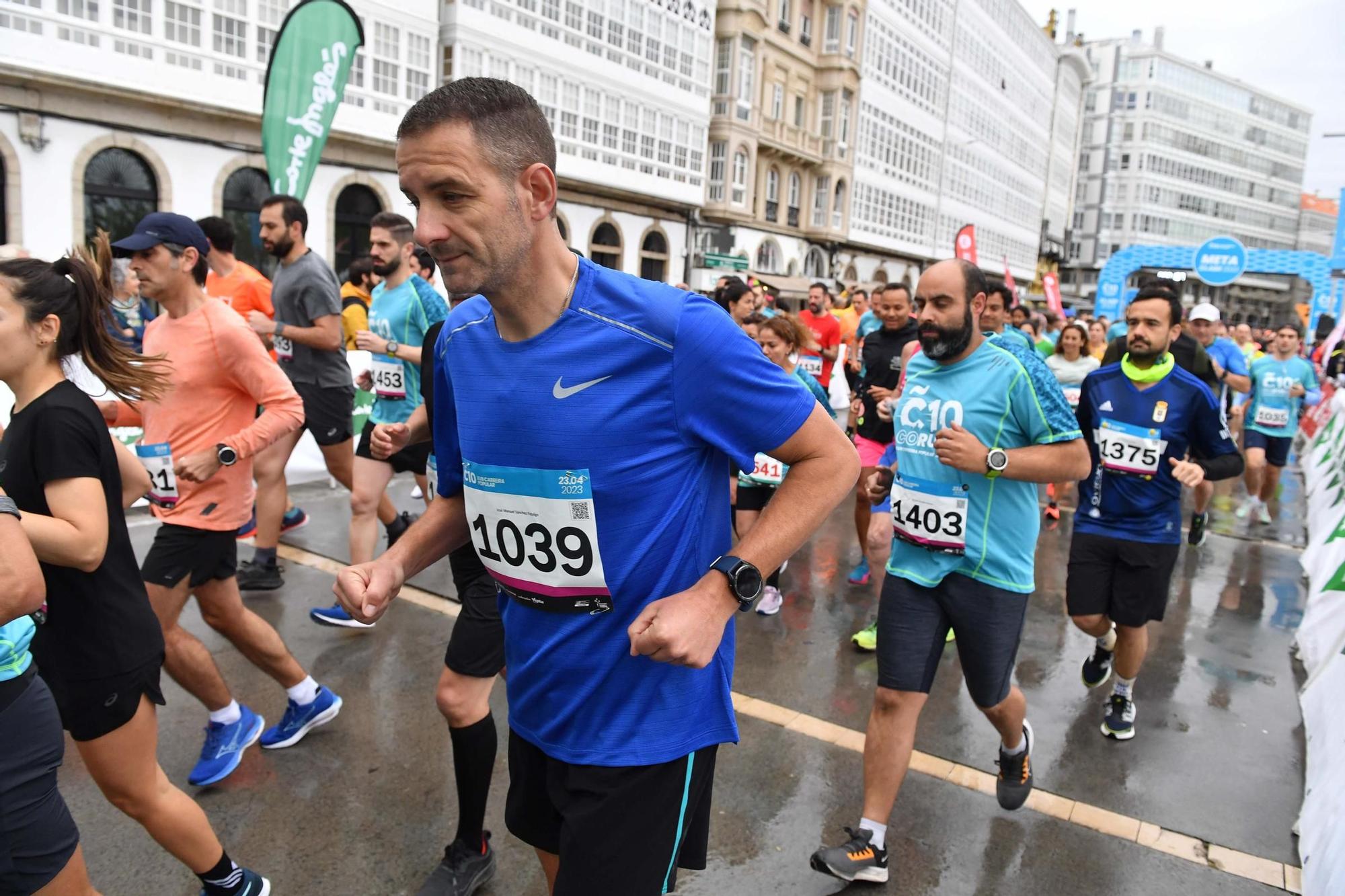 Carrera popular Coruña10: 2.186 corredores cruzaron la línea de meta