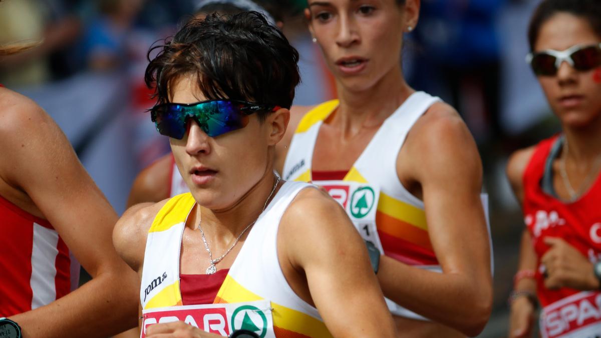 María Pérez, hace siete años en los Europeos de Berlín