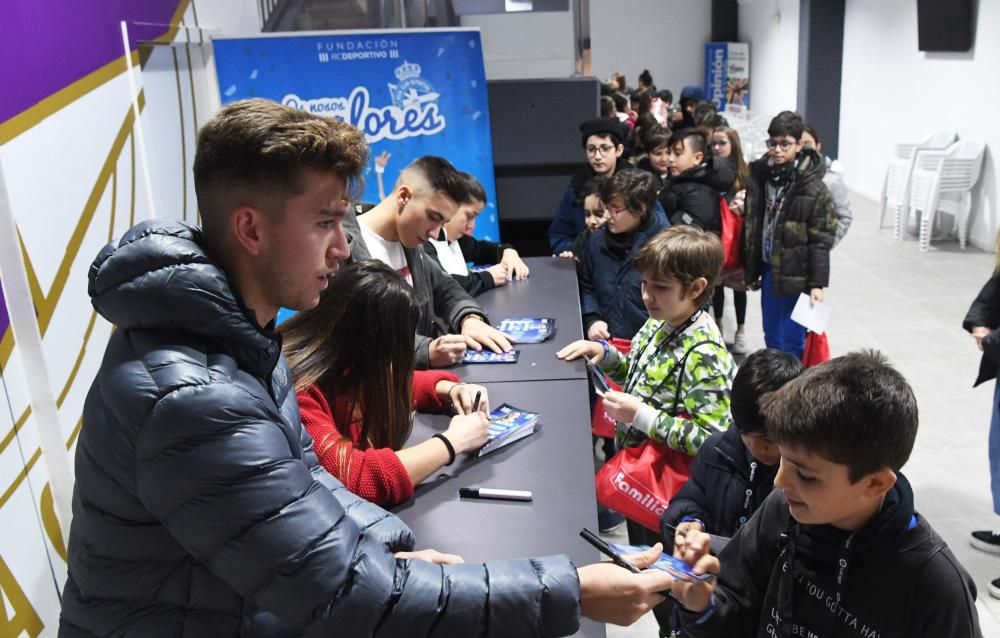 Dos colegios coruñeses en Valores Branquiazuis