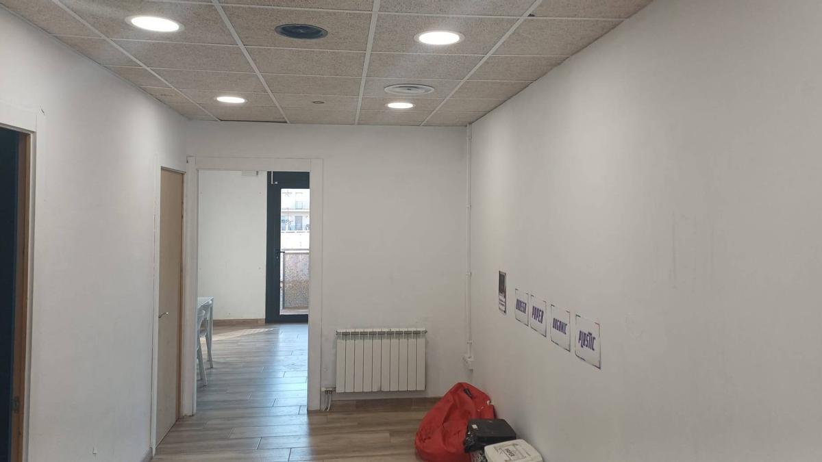 Un racó de l'Espai Jove de Casserres