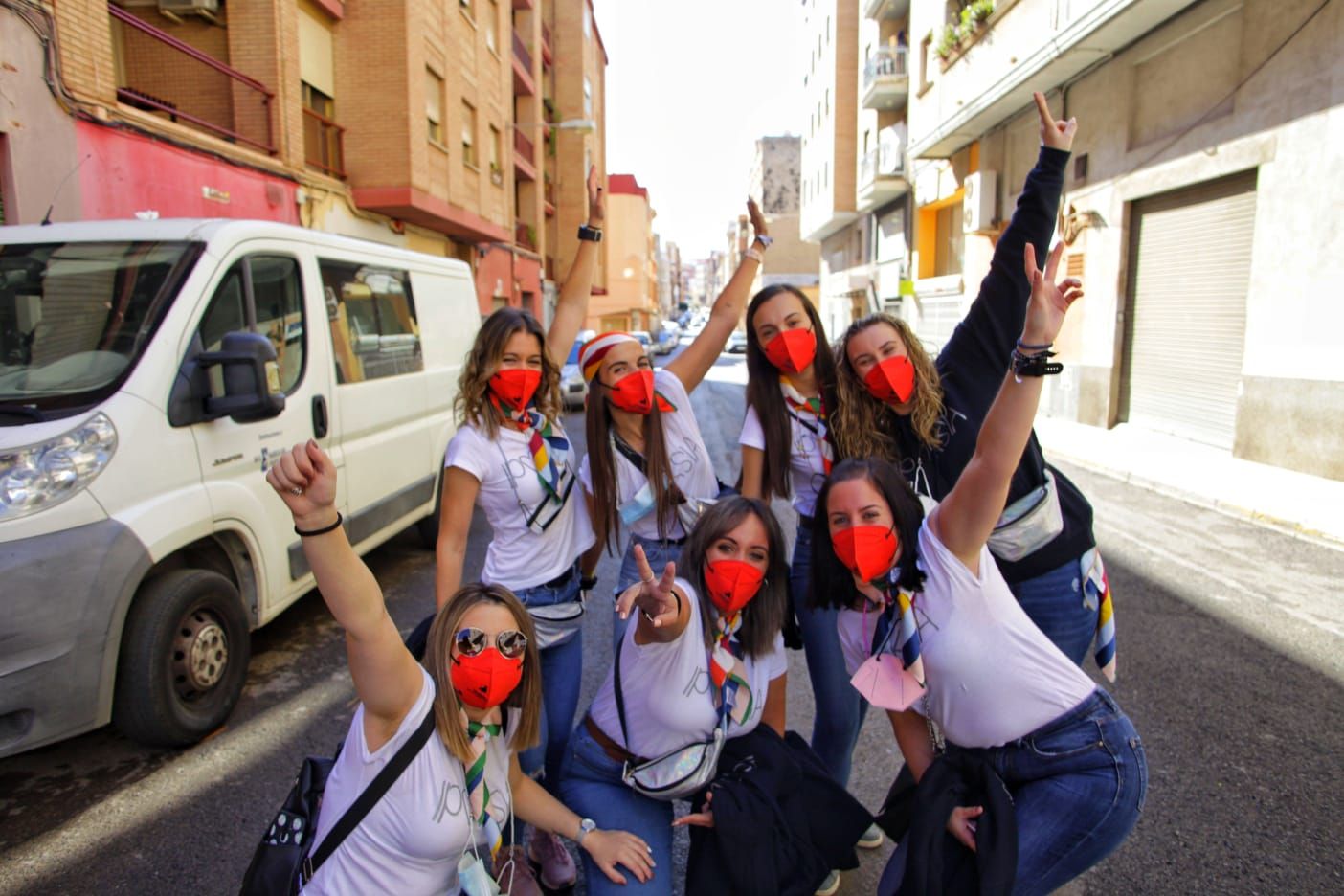 Los almuerzos ambientas las calles en la Fira d'Onda