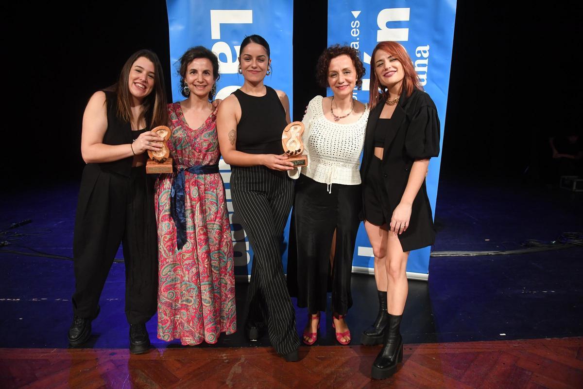XXII Premios Opinión da Música de Raíz: as imaxes da gala, con Leilía e Tanxugueiras galardonadas