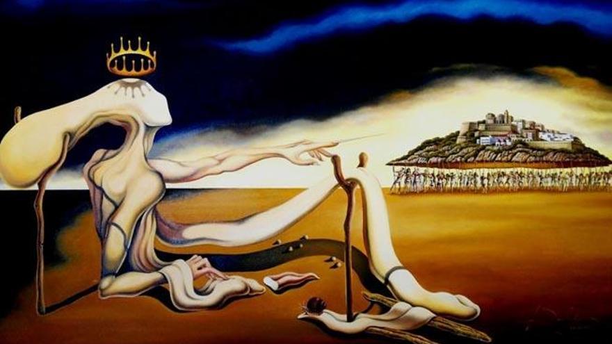 Madame Dalí expone en Can Tixedó sus cuadros surrealistas y oníricos -  Diario de Ibiza