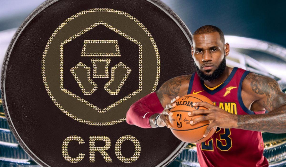 Lebron James, anunciando criptomonedas.