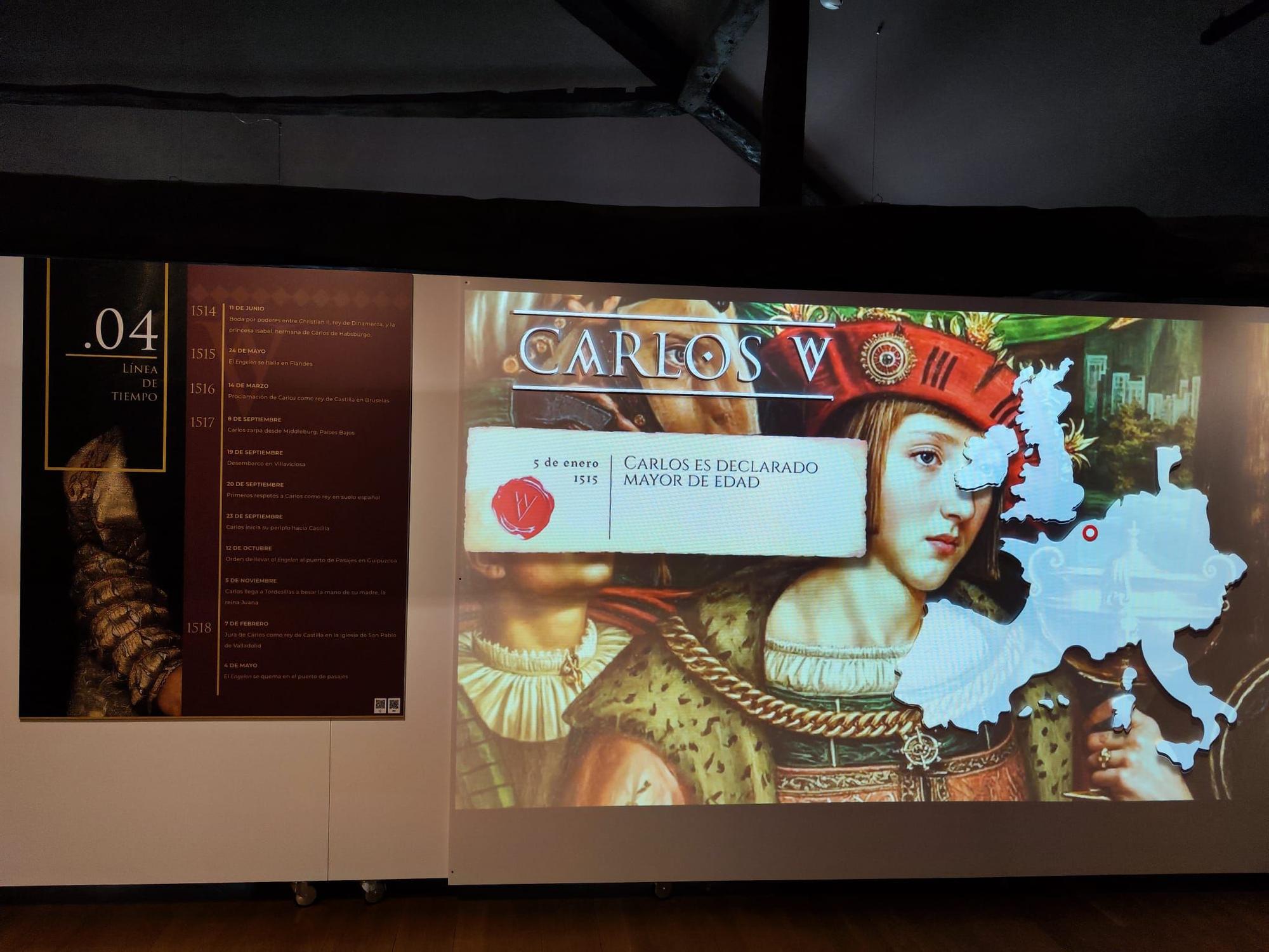 Carlos V regresa a Villaviciosa en forma de holograma: así ha sido la renovación de su exposición en la Casa de los Hevia
