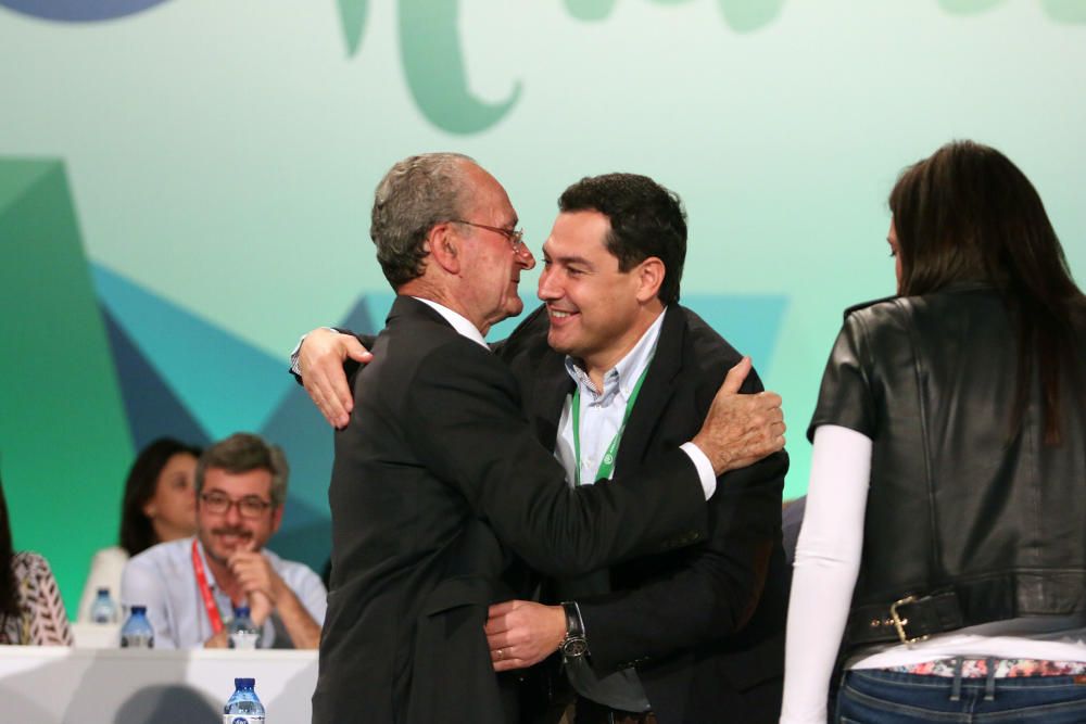 Los populares andaluces se reúnen en Málaga para reforzar la figura de Juanma Moreno como presidente del PP-A.