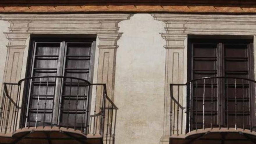 Fachada del edificio entre Arcos de la Cabeza y Pozos Dulces.