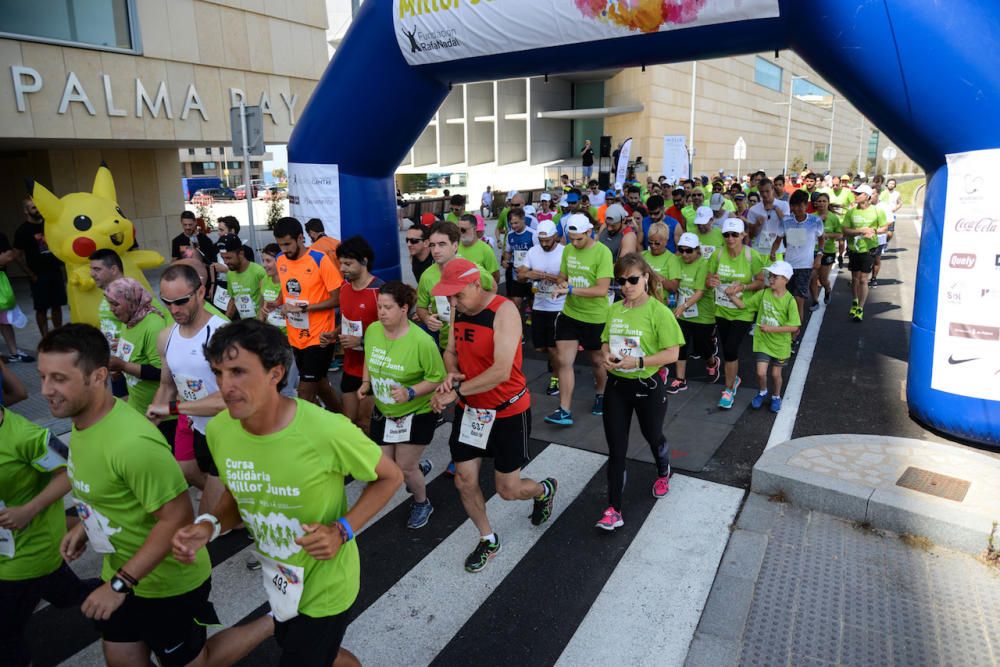 Carrera solidaria de la Fundación Rafa Nadal en la Soledat y Nou Llevant