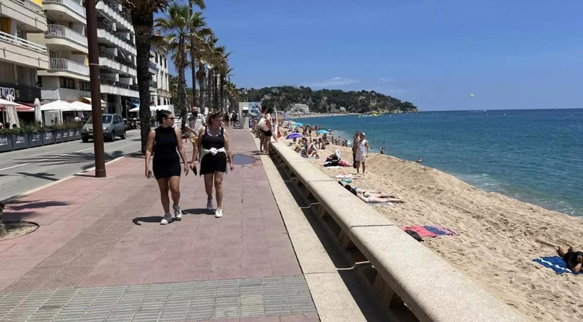 El passeig de Lloret de Mar, en una imatge d'arxiu.