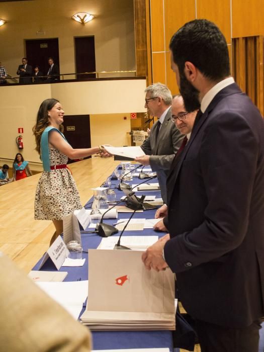 Graduación de la Facutad de Filosofía y Letras en el Auditorio