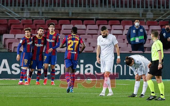 Leo Messi, ante el Huesca, firmó un nuevo doblete a su colección, el número 133 como azulgrana y encadenó 13 temporadas convirtiendo 20 o más goles, un hecho sin precedentes en la historia de la Liga, que arranca en 1929.