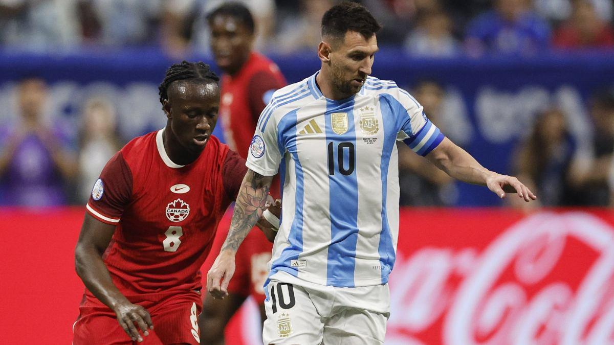 Leo Messi batió un nuevo récord en el Argentina-Canadá
