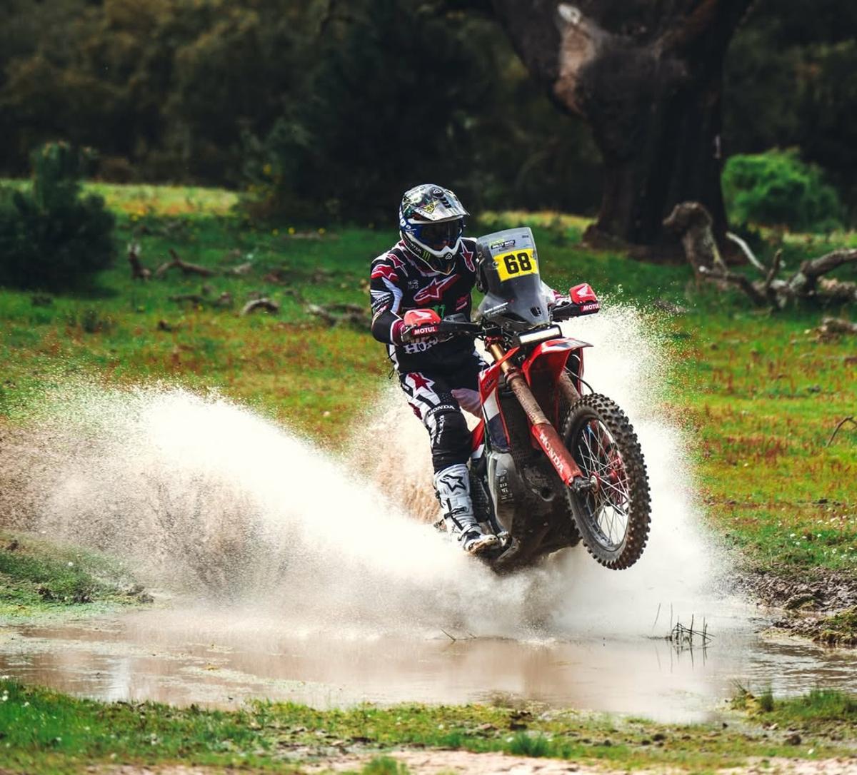 Tosha Schareina durante el ally Raid de Portugal