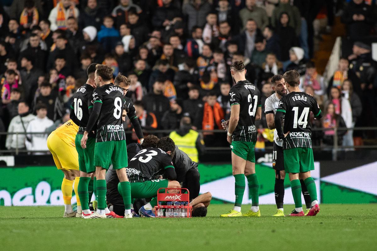 Las mejores imágenes del partido entre el Valencia CF y el Elche CF