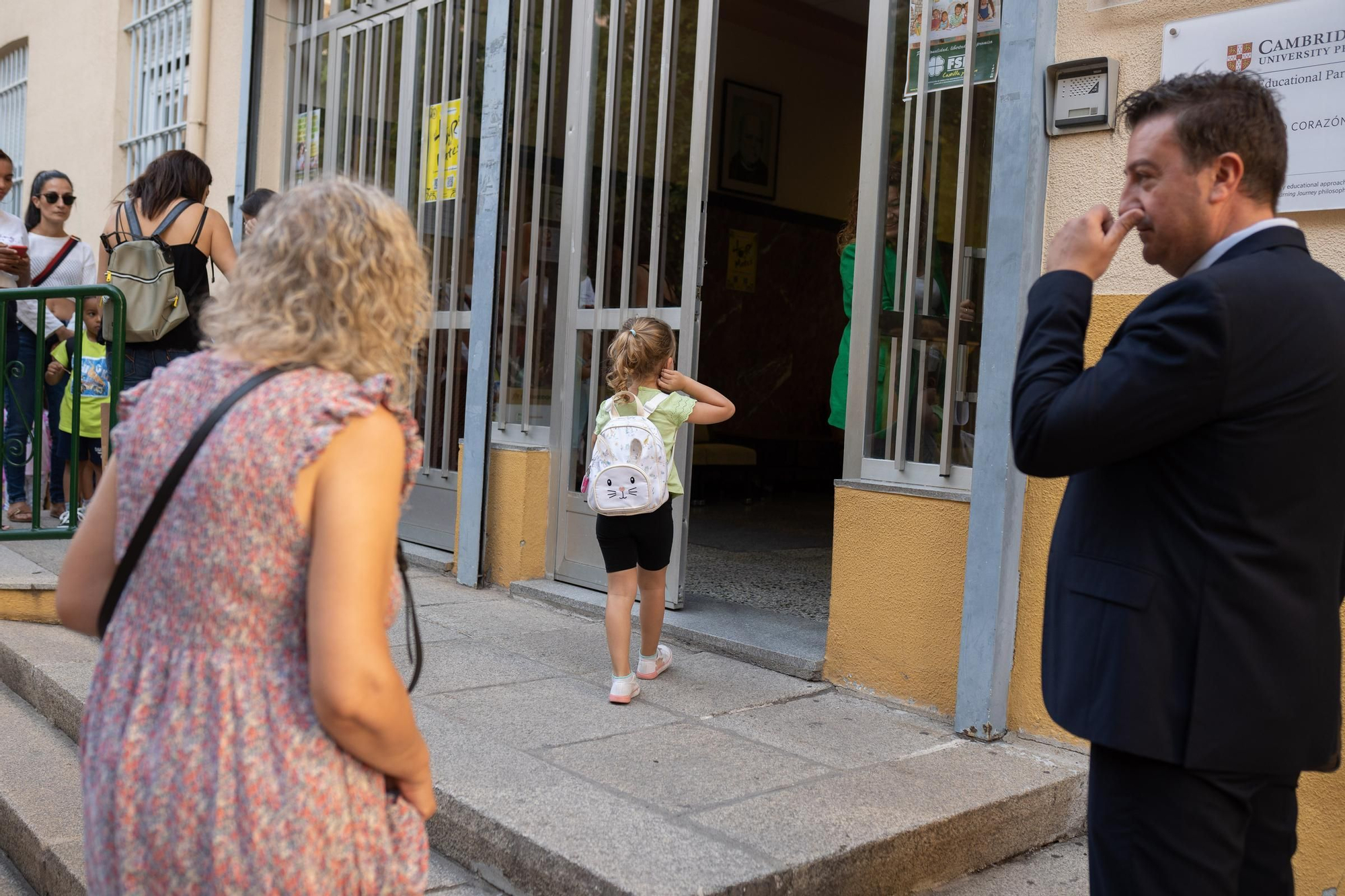 GALERÍA | Así han vivido lo más pequeños la vuelta al colegio en Zamora