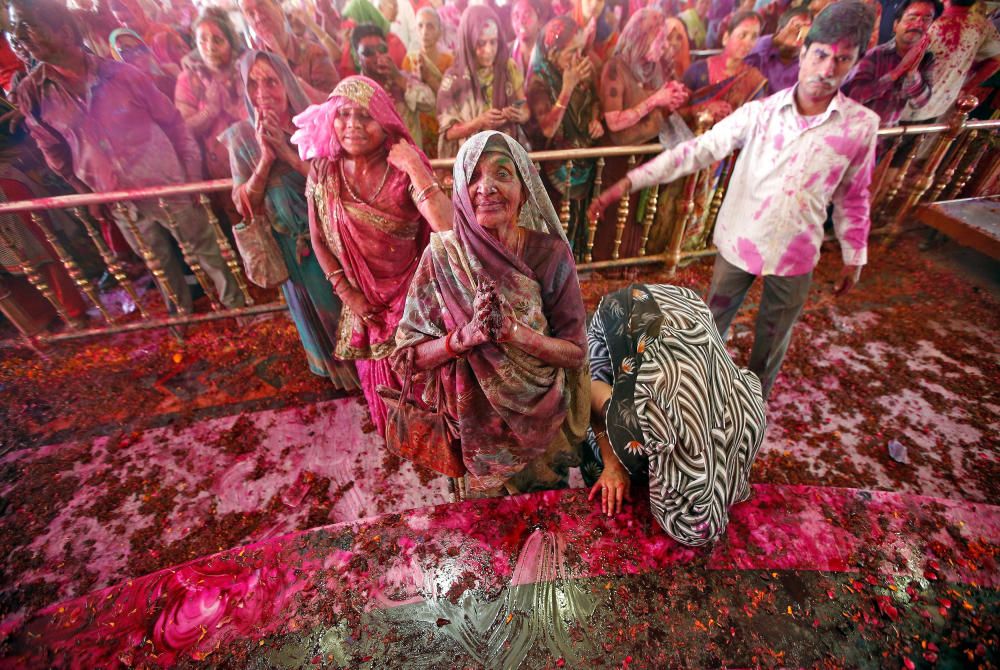 El Holi Festival de la India da la bienvenida al buen tiempo