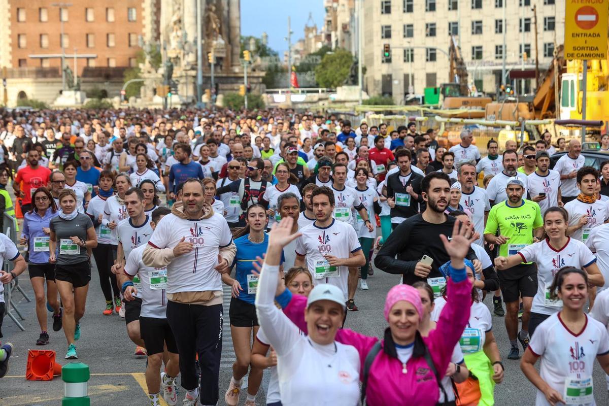 La centenaria Jean Bouin llena las calles de Barcelona