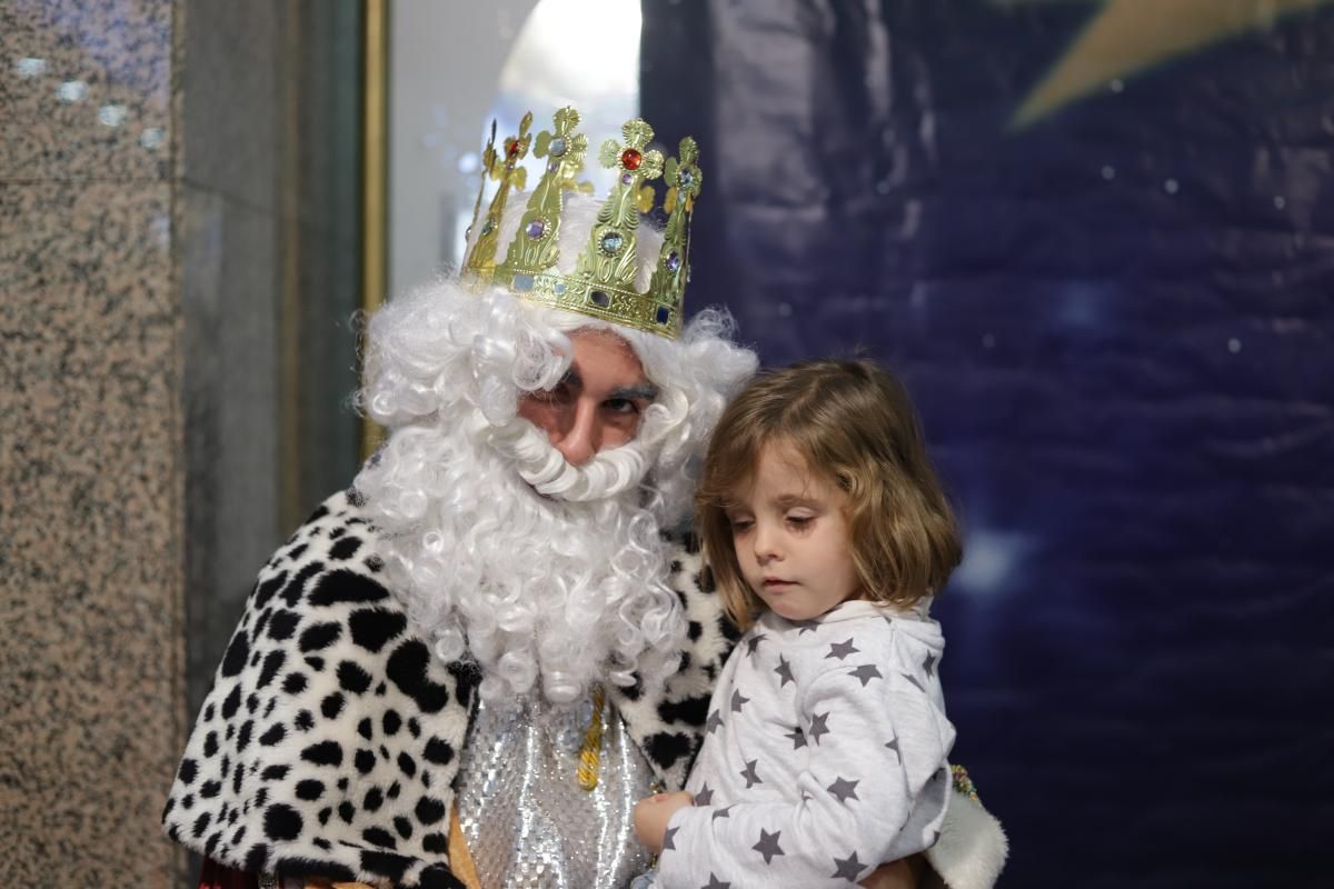 Fotos con los Reyes Magos realizadas el 4 de enero de 2018