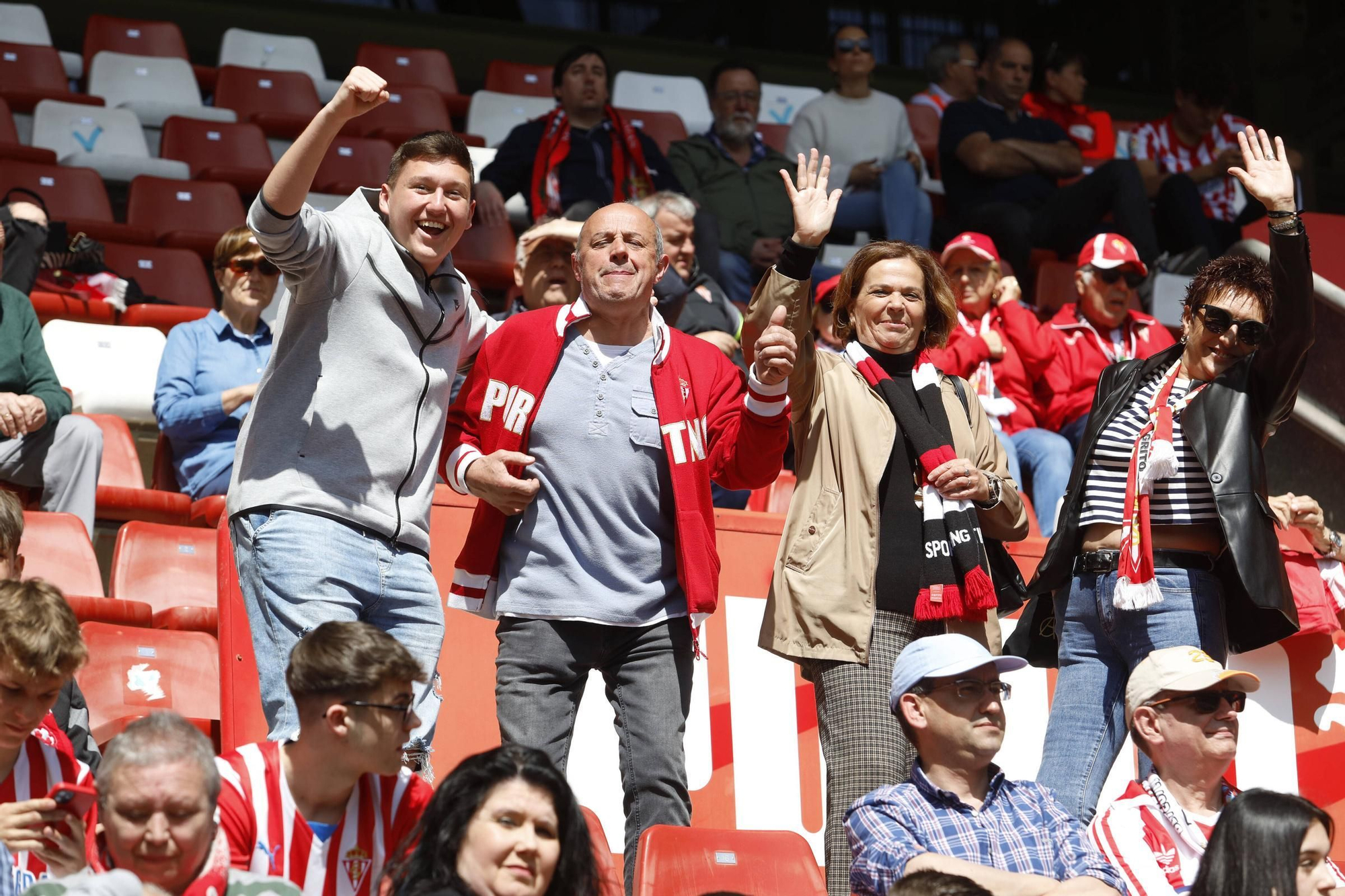 Así fue el encuentro entre el Sporting y el Alavés