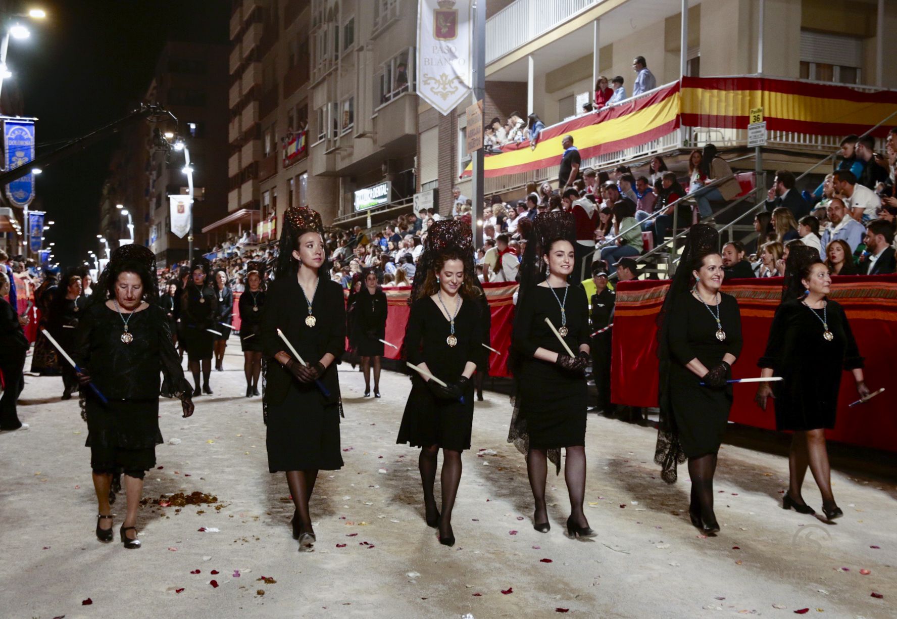 Procesión Viernes de Dolores en Lorca