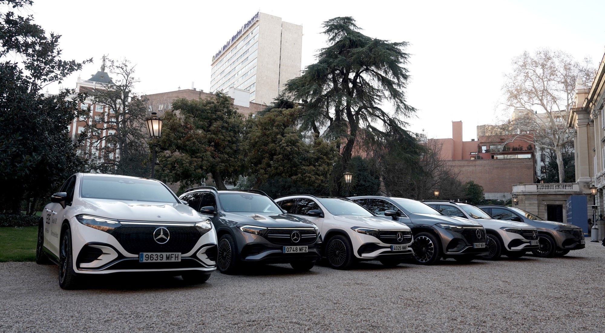 Mercedes-Benz Espanya va donar suport a l'esdeveniment amb la cessió de diversos models elèctrics.