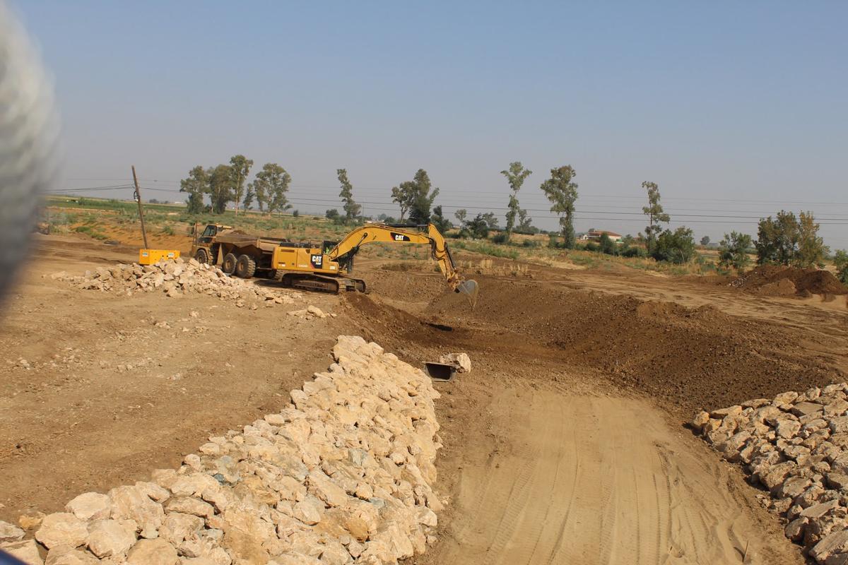 Obras para la reducción y eliminación de inundaciones, en el tramo urbano de Talavara la Real.