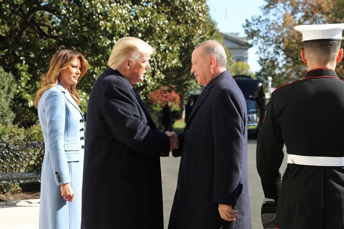 Donald Trump y Recep Tayyip Erdogan, en una imagen de archivo.