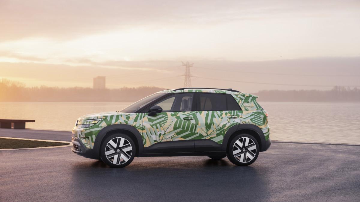 Volkswagen ID Cross camuflado en Amsterdam