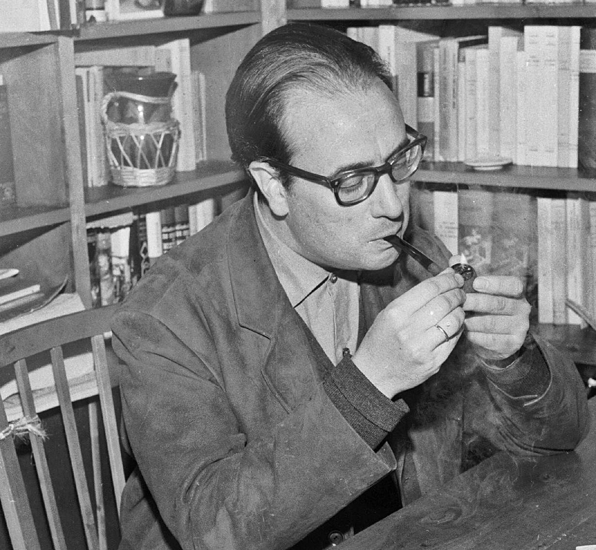Alfonso Sastre (1926-2021), nunha fotografía tirada nos anos 50.