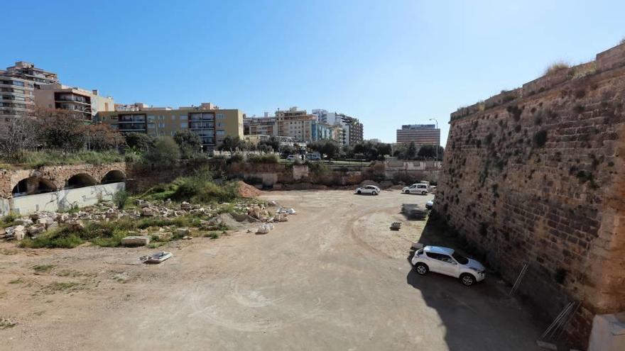 El foso del Baluard del Príncep acogerá el huerto urbano de sa Calatrava