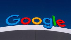 Archivo - FILED - 09 January 2024, US, Las Vegas: The Google logo is pictured on the Internet companys pavilion at the CES technology trade fair in Las Vegas. Photo: Andrej Sokolow/dpa