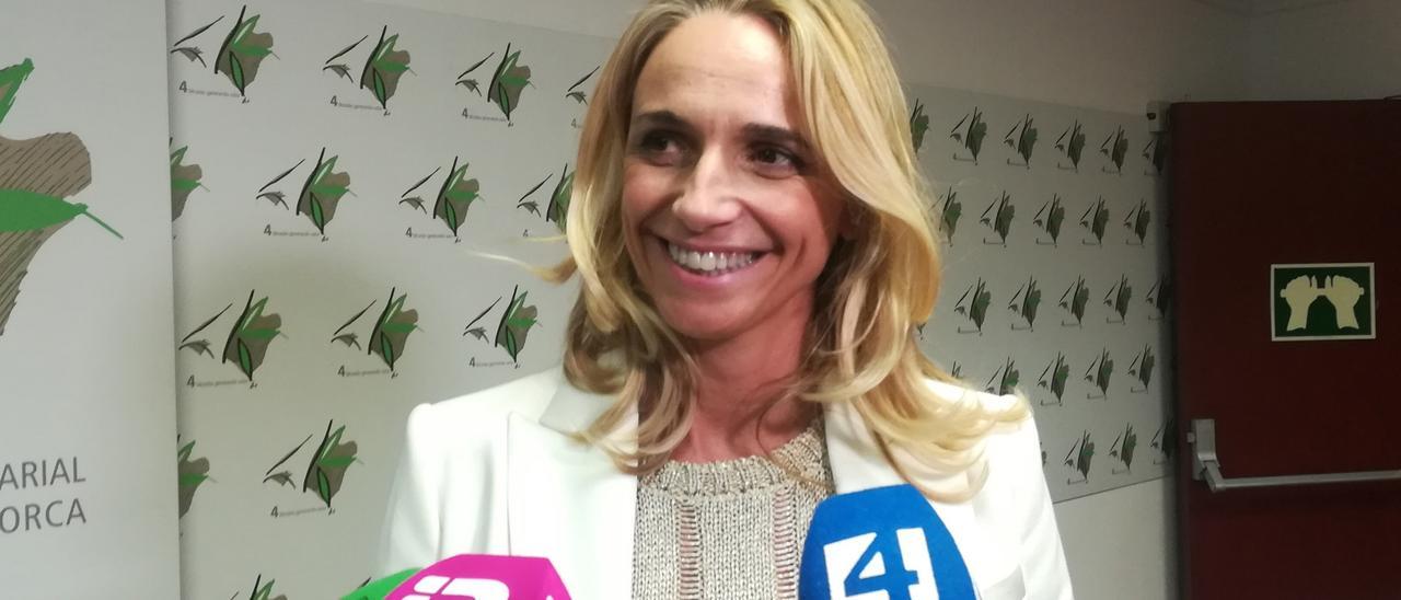 La presidenta de la federación hotelera de Mallorca María Frontera.