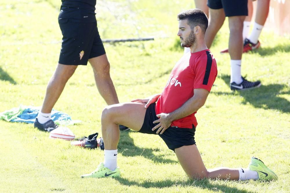 Entrenamiento del Sporting