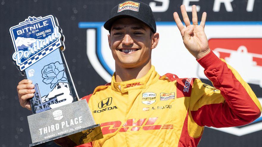 Álex Palou se proclama campeón de la IndyCar sin necesidad de terminar la carrera de Portland