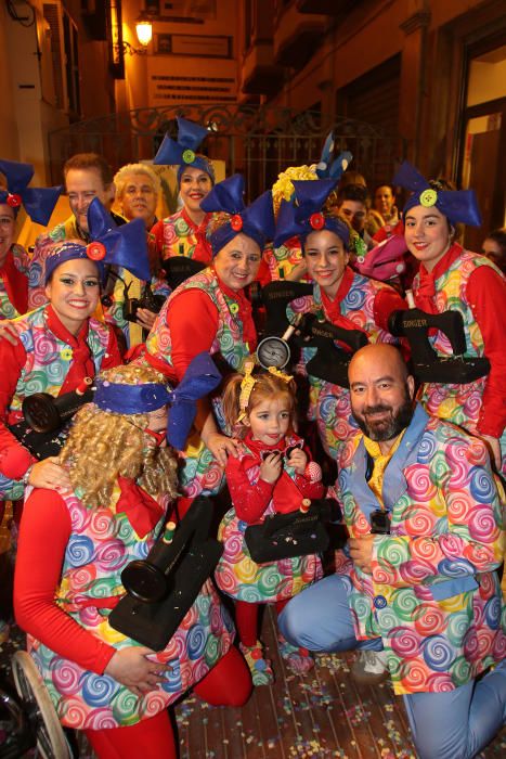 Sábado de carnaval en Málaga