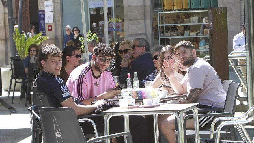 egas de 31,6 grados, a posible borrasca: Ourense rescata el paraguas