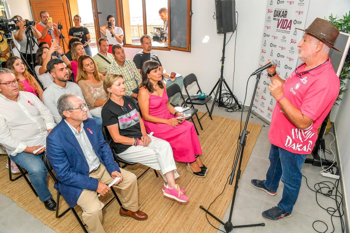 Presentación del 'Elefante Rosa' del 'Dakar por la Vida' Presentación del 'Elefante Rosa' del 'Dakar por la Vida'