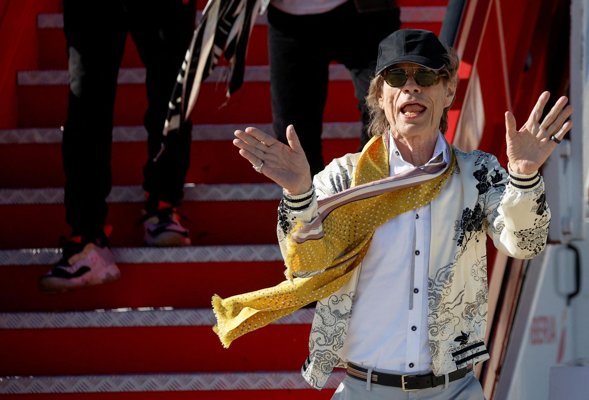 Los Rolling Stones ya están en Madrid