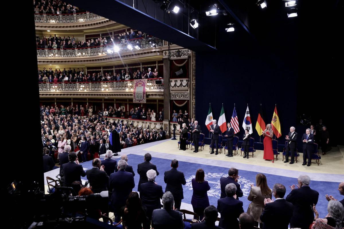 Así fue la ceremonia de los premios "Princesa de Asturias" 2025 en el teatro Campoamor de Oviedo