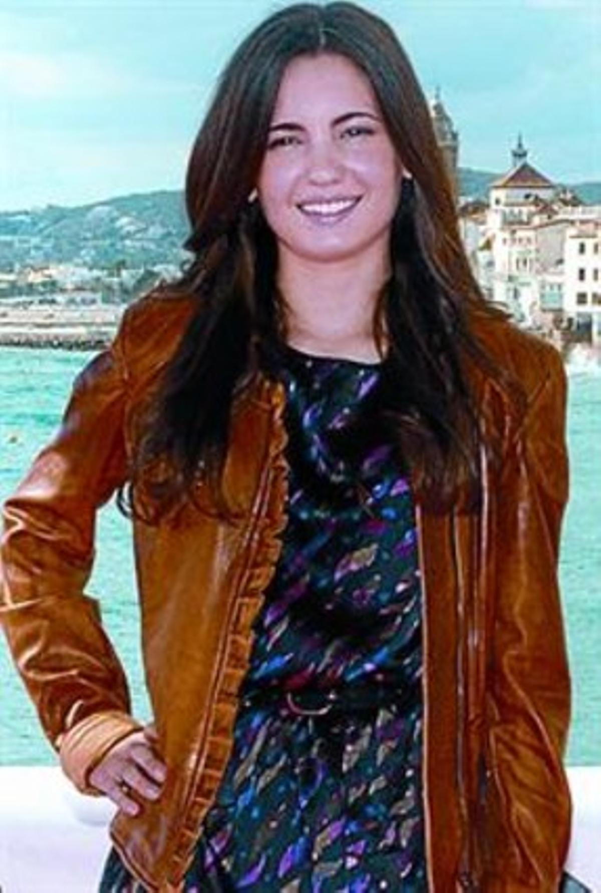 Ivana Baquero, ahir a Sitges.