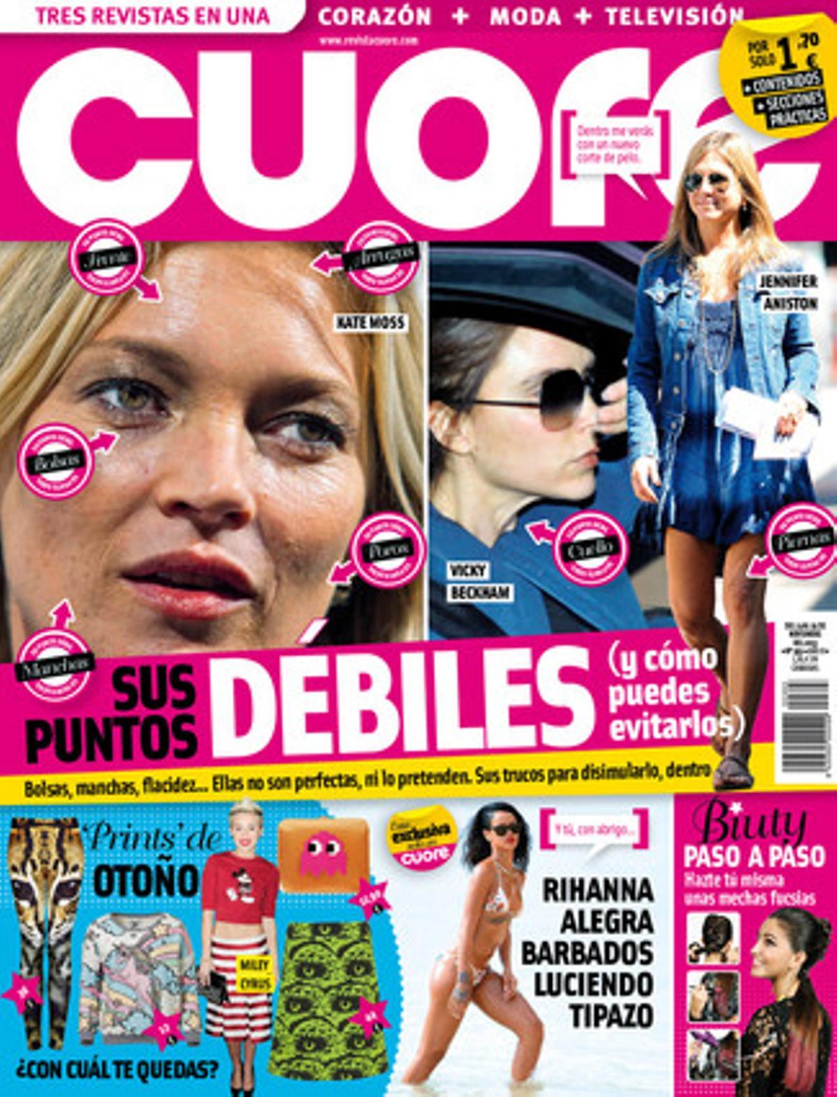 La revista ’Cuore’ de la setmana del 13 al 19 de novembre. La revista ’Cuore’ de la setmana del 13 al 19 de novembre.