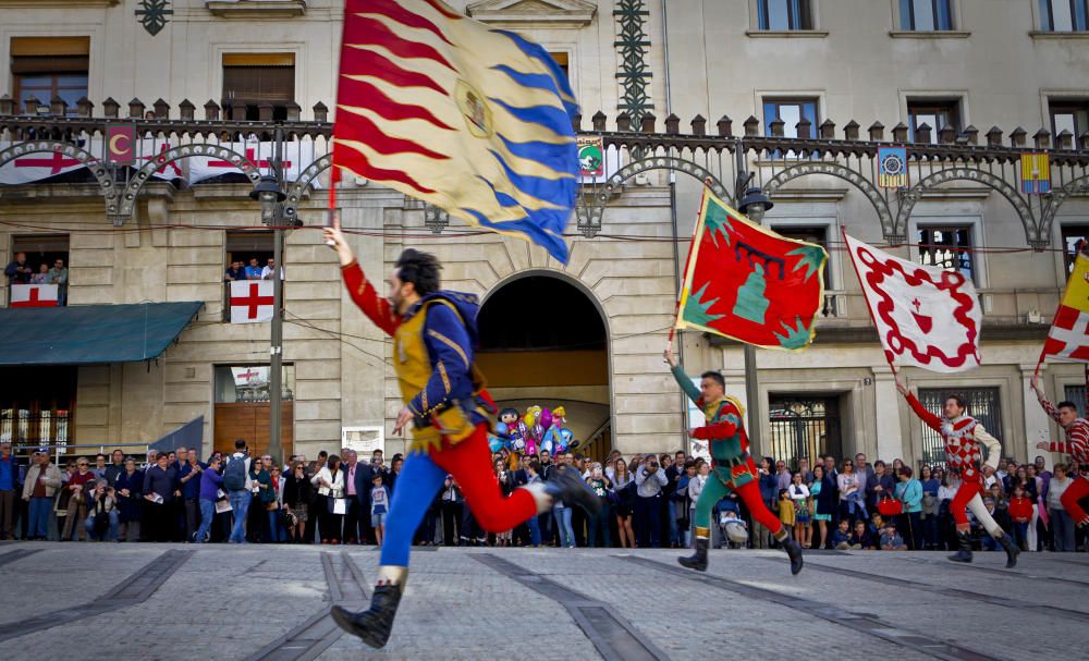 Los Abanderados de Arezzo, en Alcoy