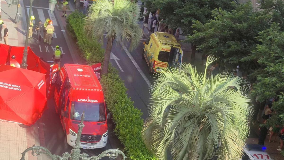 Vídeo | Un bus atropella a una niña en Zaragoza
