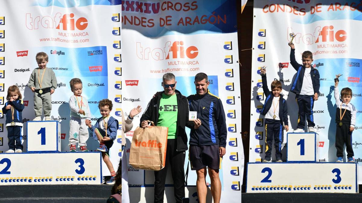 Ganadores del XXXIV Cross del Colegio Condes de Aragón de Zaragoza