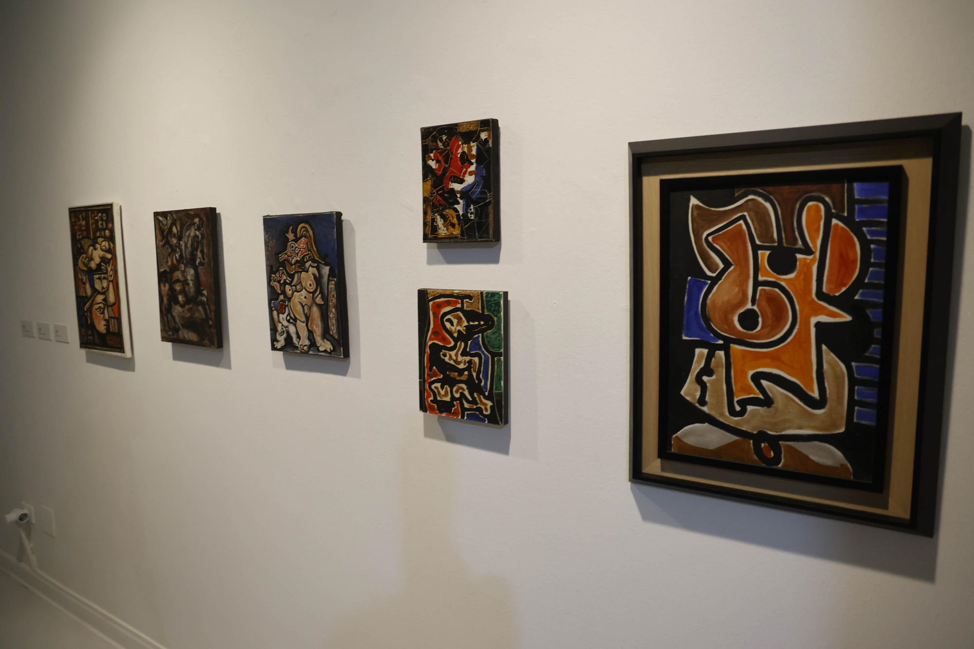 Inauguración da exposición Laxeiro descoñecido II. Obas inéditas da segunda época
