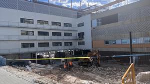 Las obras de ampliación del Hospital de Can Ruti