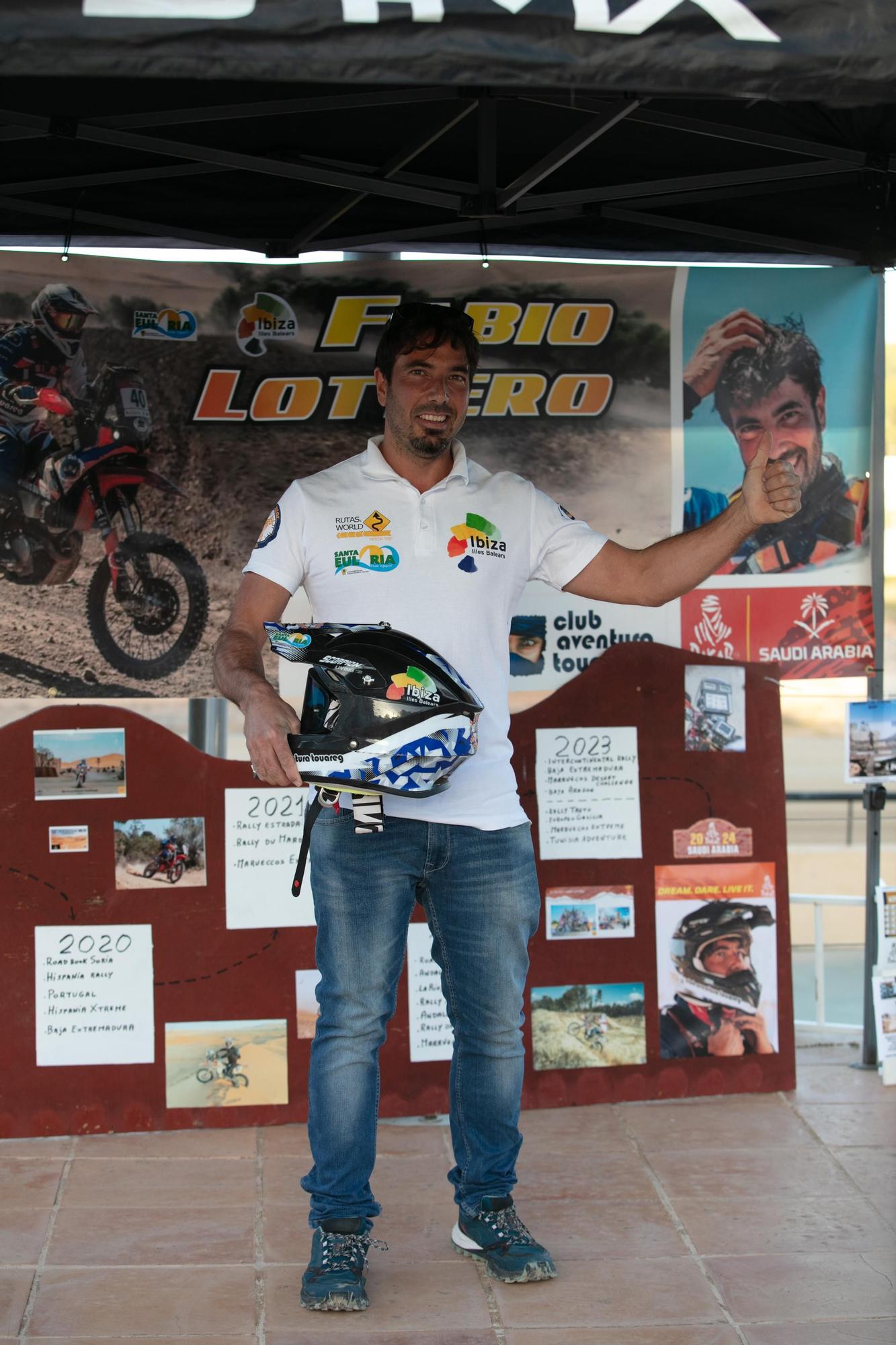 Descubre las fotos de la presentación de los corredores del Dakar en el hipódromo de Sant Rafel