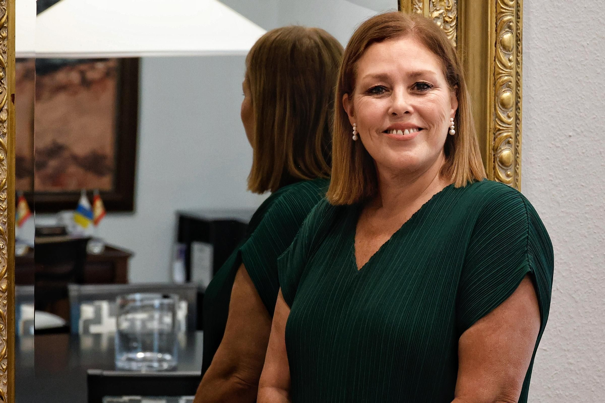 Astrid Pérez, presidenta del Parlamento de Canarias