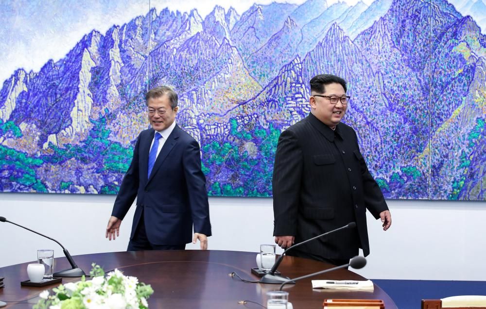 Encuentro entre Kim Jong-un y Moon Jae-in